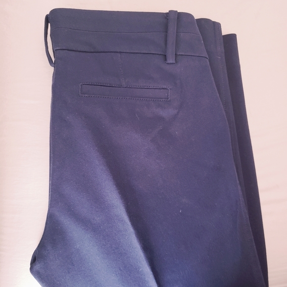 Lilly Pulitzer navy blue stretch pants sz 10 - Picture 4 of 7
